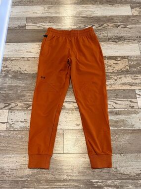 Under Armour Orange Sportstyle Elite Joggers size XS